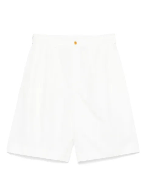 Black Comme Des Garçons washed shorts