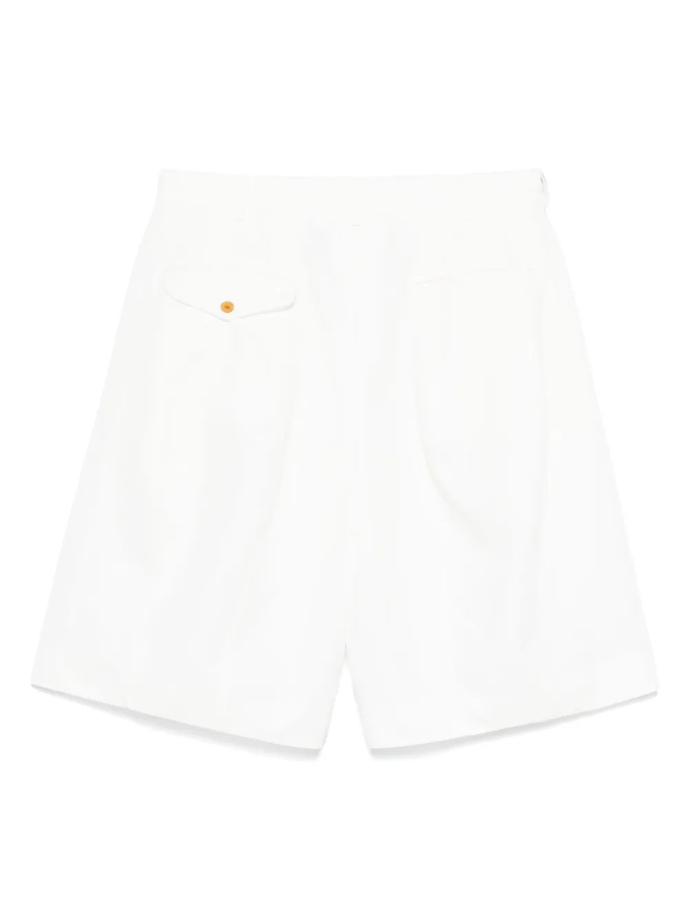 Black Comme Des Garçons washed shorts | Knee-Length Shorts | Image 2