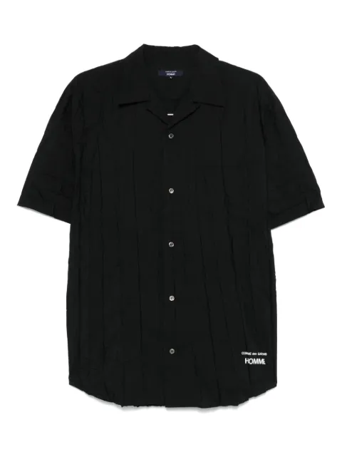 Comme des Garçons Homme crinkled-finish shirt