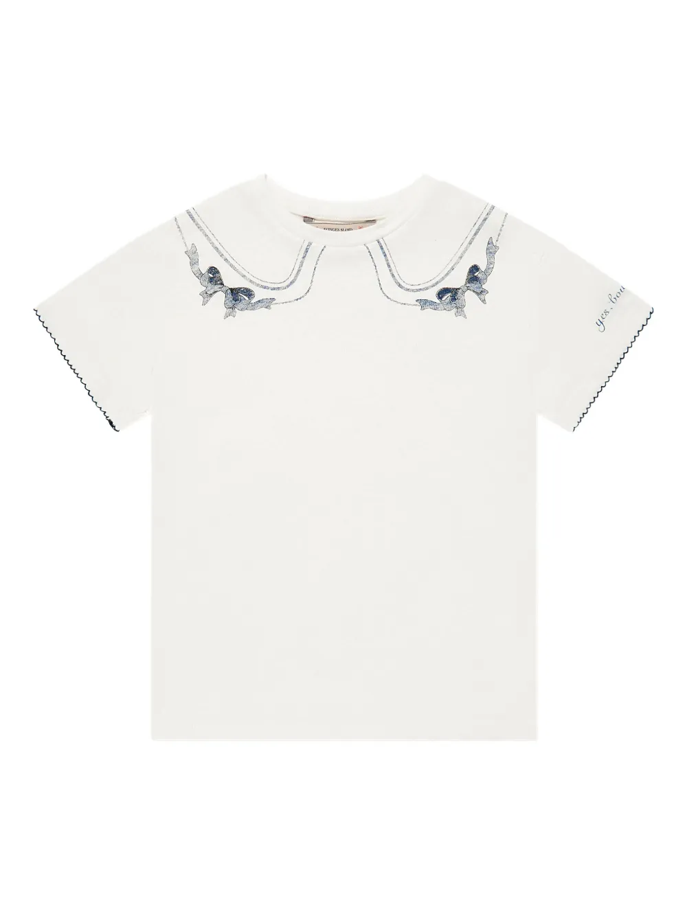 Konges Sløjd playera con cuello estampado | neutro | Image 1
