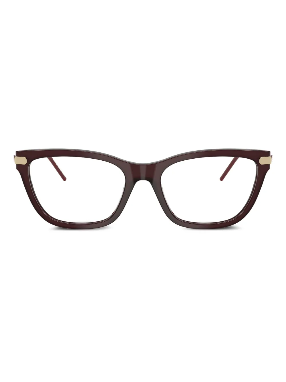 Emporio Armani Bril met cat-eye montuur Goud