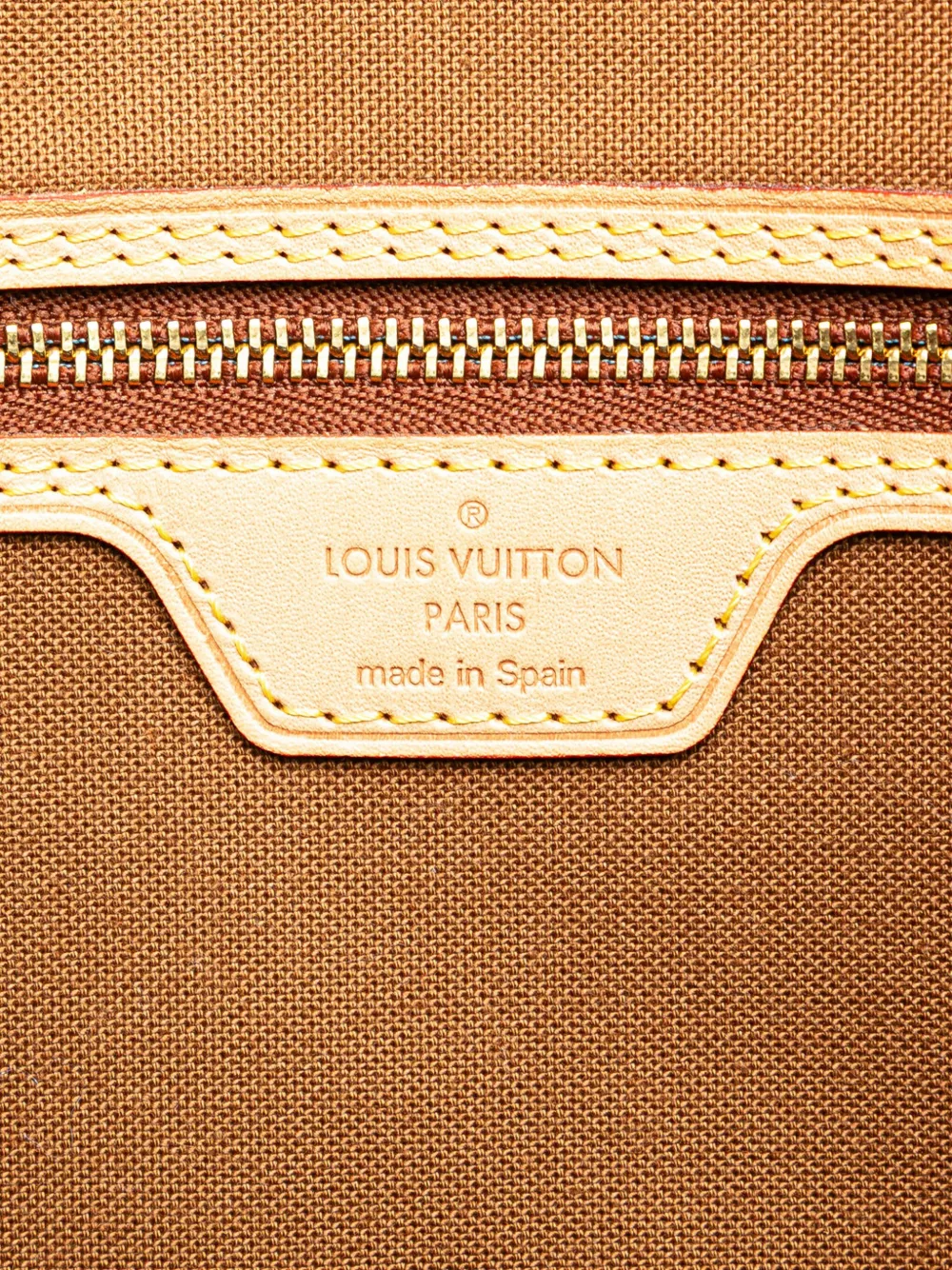 Pre-owned Louis Vuitton 2017 Monogram All-in Pm Tote Bag In Brown