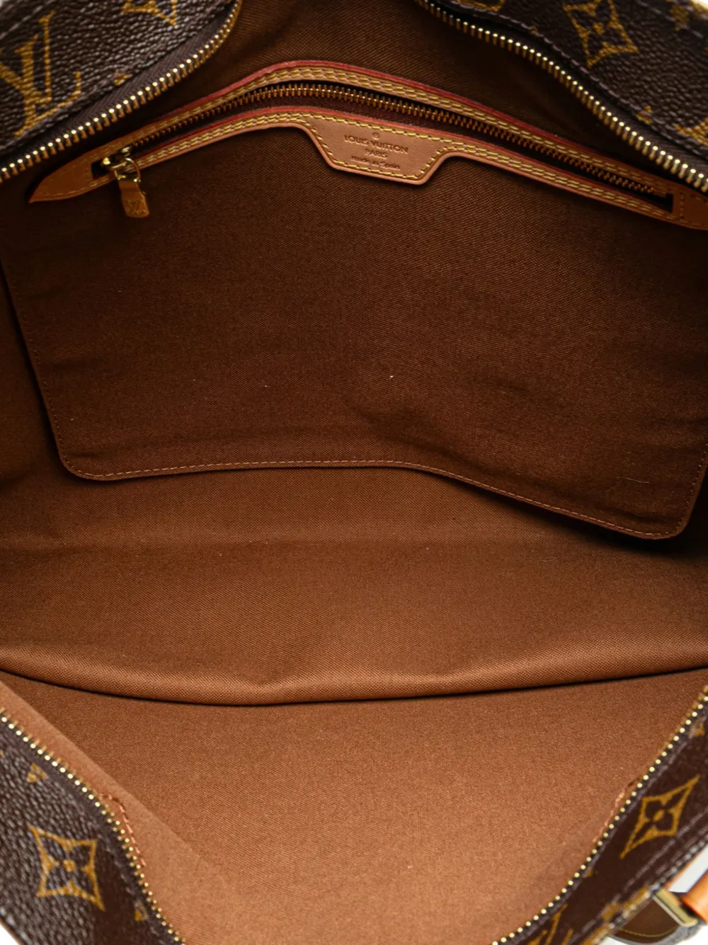 Pre-owned Louis Vuitton 2017 Monogram All-in Pm Tote Bag In Brown