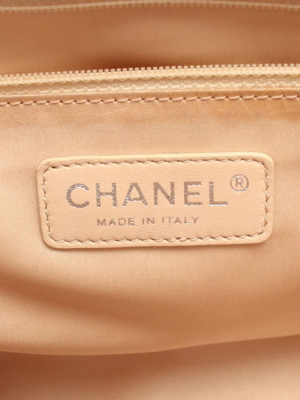 Pre-owned Chanel 2009-2010 Caviar Grand Shopping Tote Bag In Brown