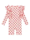 Konges Sløjd heart-print sun protection - Pink