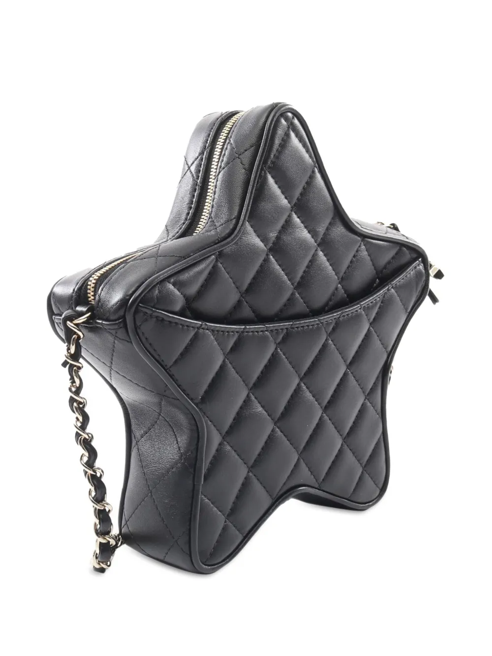 CHANEL Pre-Owned 2021-2024 Quilted Lambskin Walk Of Fame Star crossbody bag | Pre-Owned | Image 2