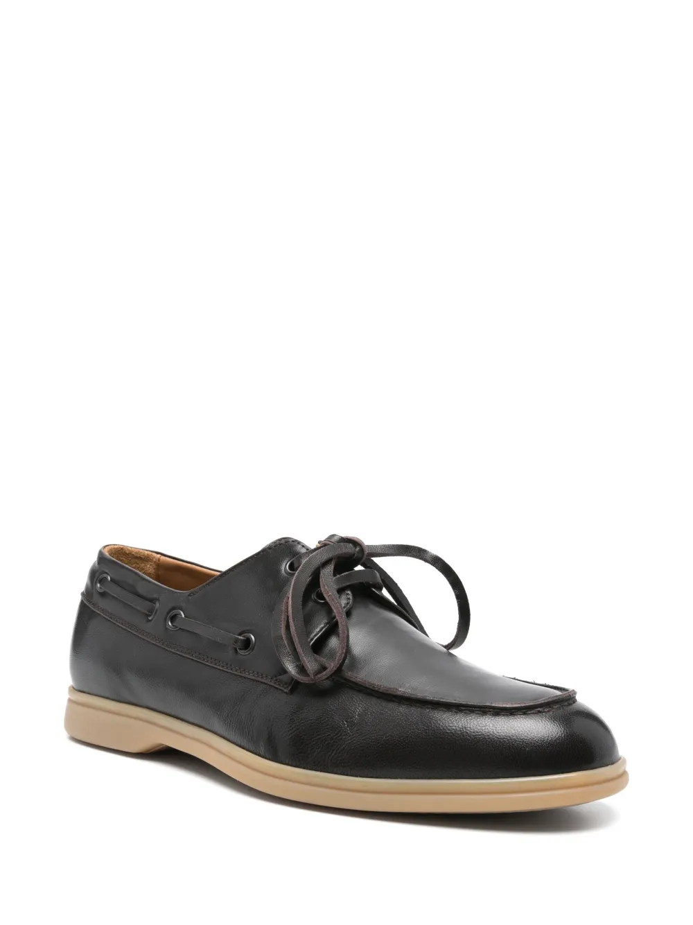 Harrys of London Leren Oxford schoenen - Bruin