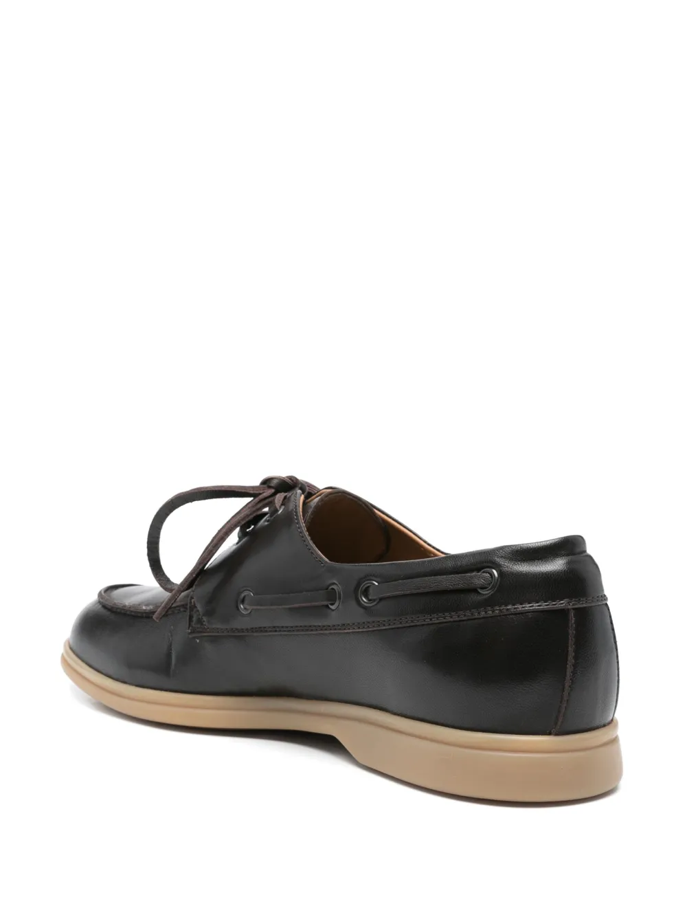 Harrys of London leather oxford shoes Brown