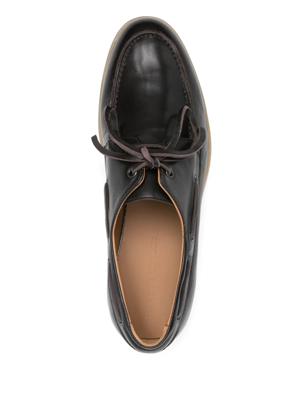 Harrys of London leather oxford shoes Brown