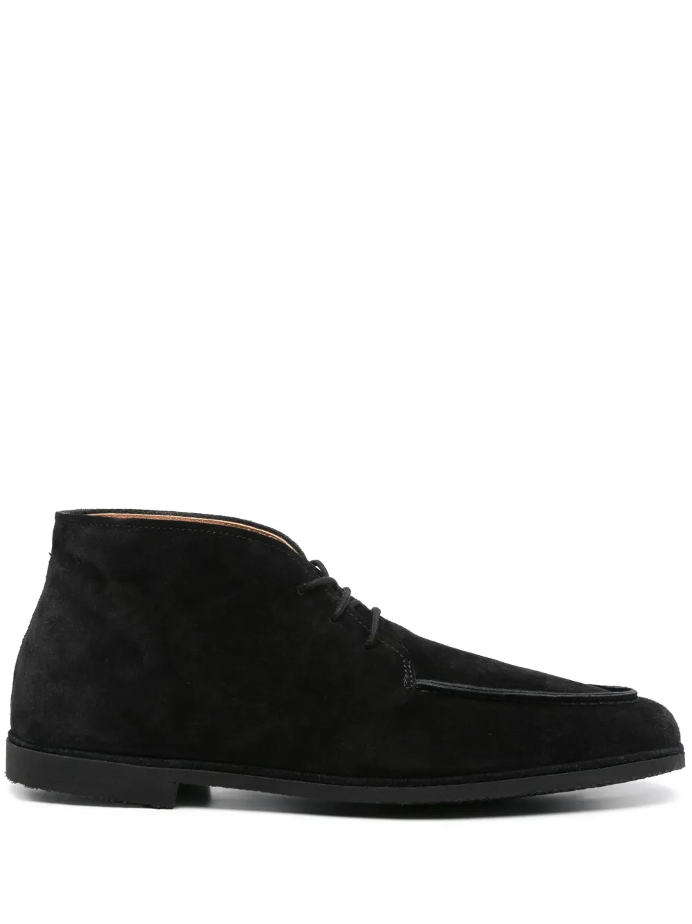 Harrys of London chaussures oxford en daim | noir | Image 1