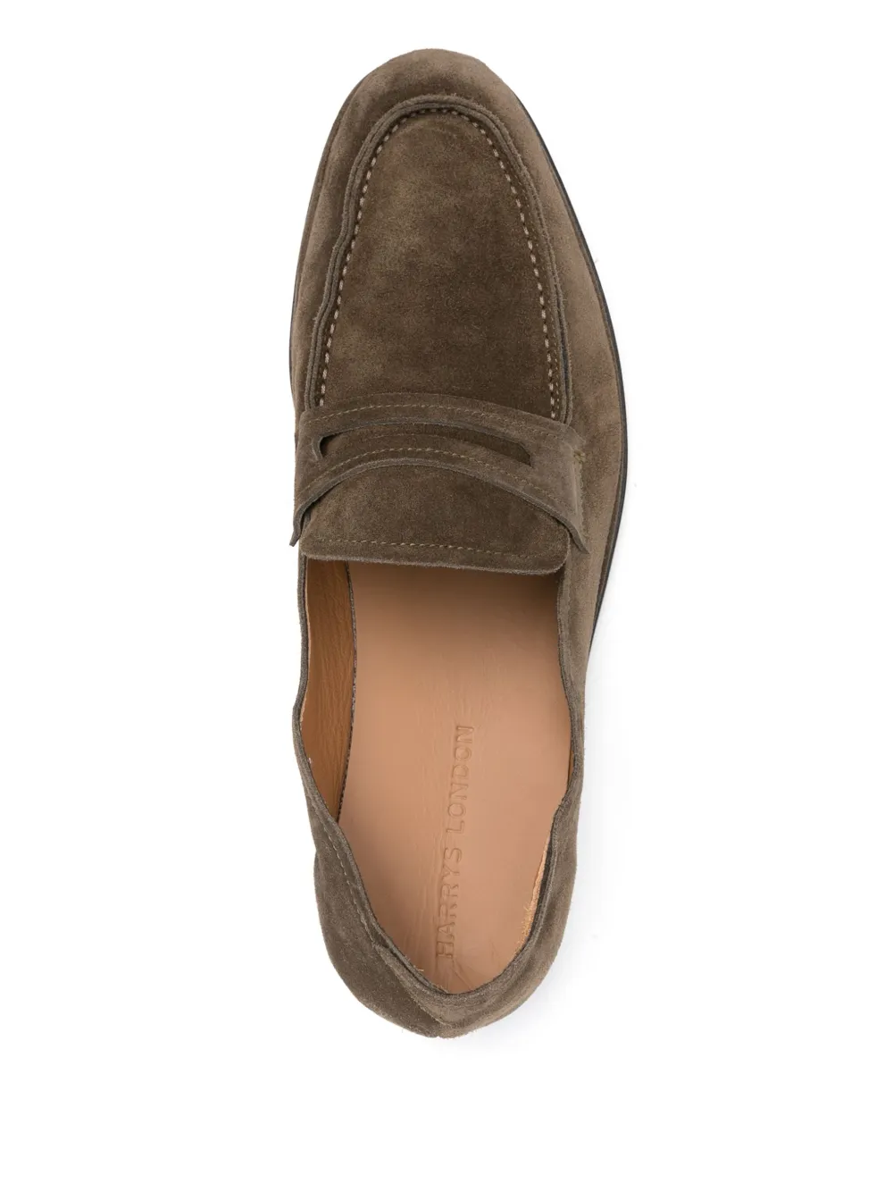 HARRYS OF LONDON SUEDE LOAFERS 