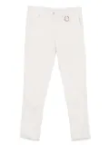 Sartoria Tramarossa logo-patch trousers - Neutrals