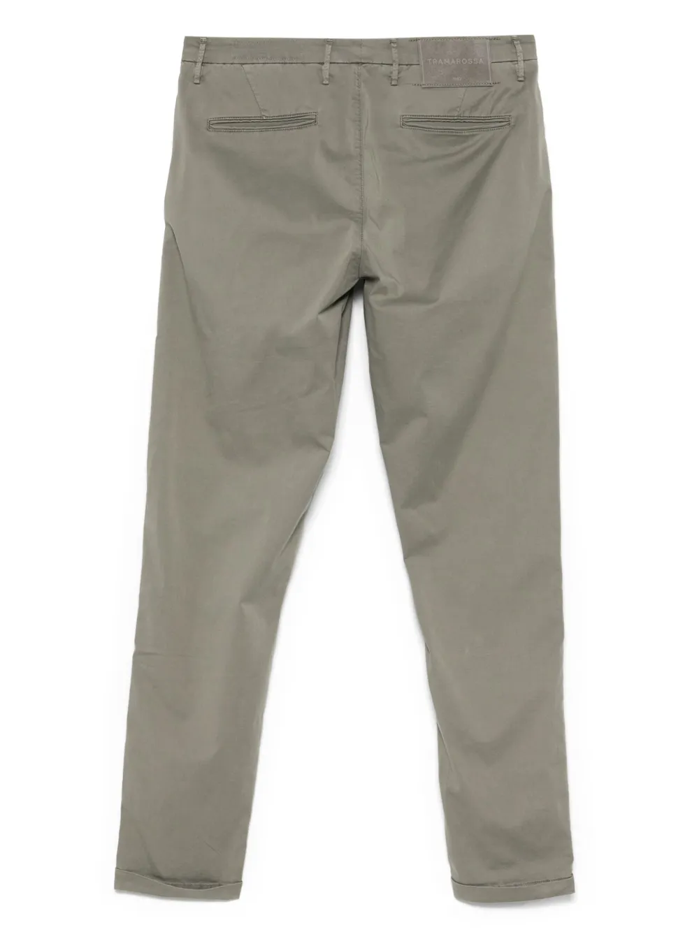 Sartoria Tramarossa Broek met logopatch - Groen