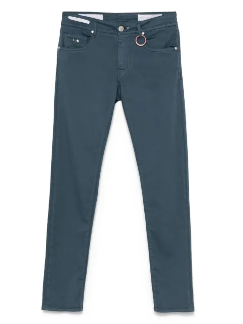 Sartoria Tramarossa logo-patch trousers 