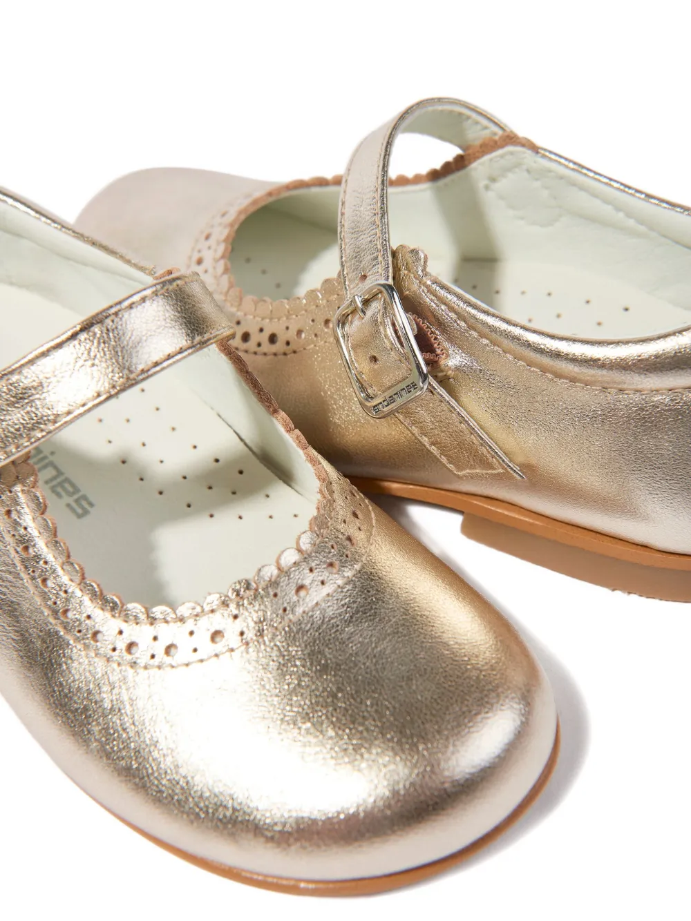 ANDANINES Ballerina's met gesp Goud