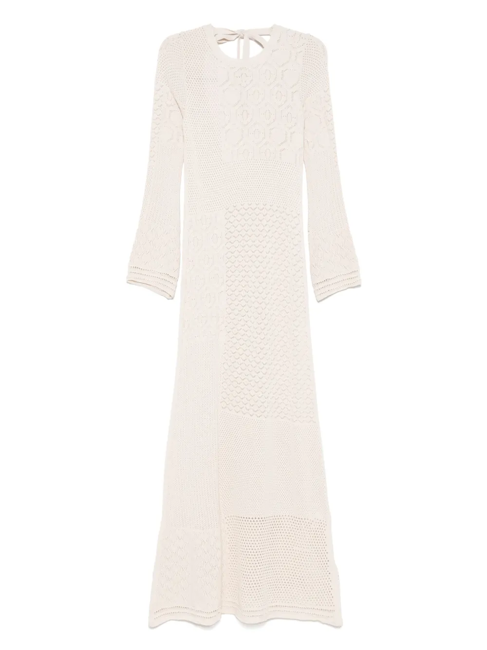 Akep crochet-knit dress | Neutrals | Image 1