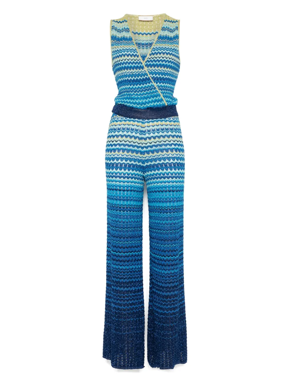 Akep jumpsuit tejido de crochet | azul | Image 1