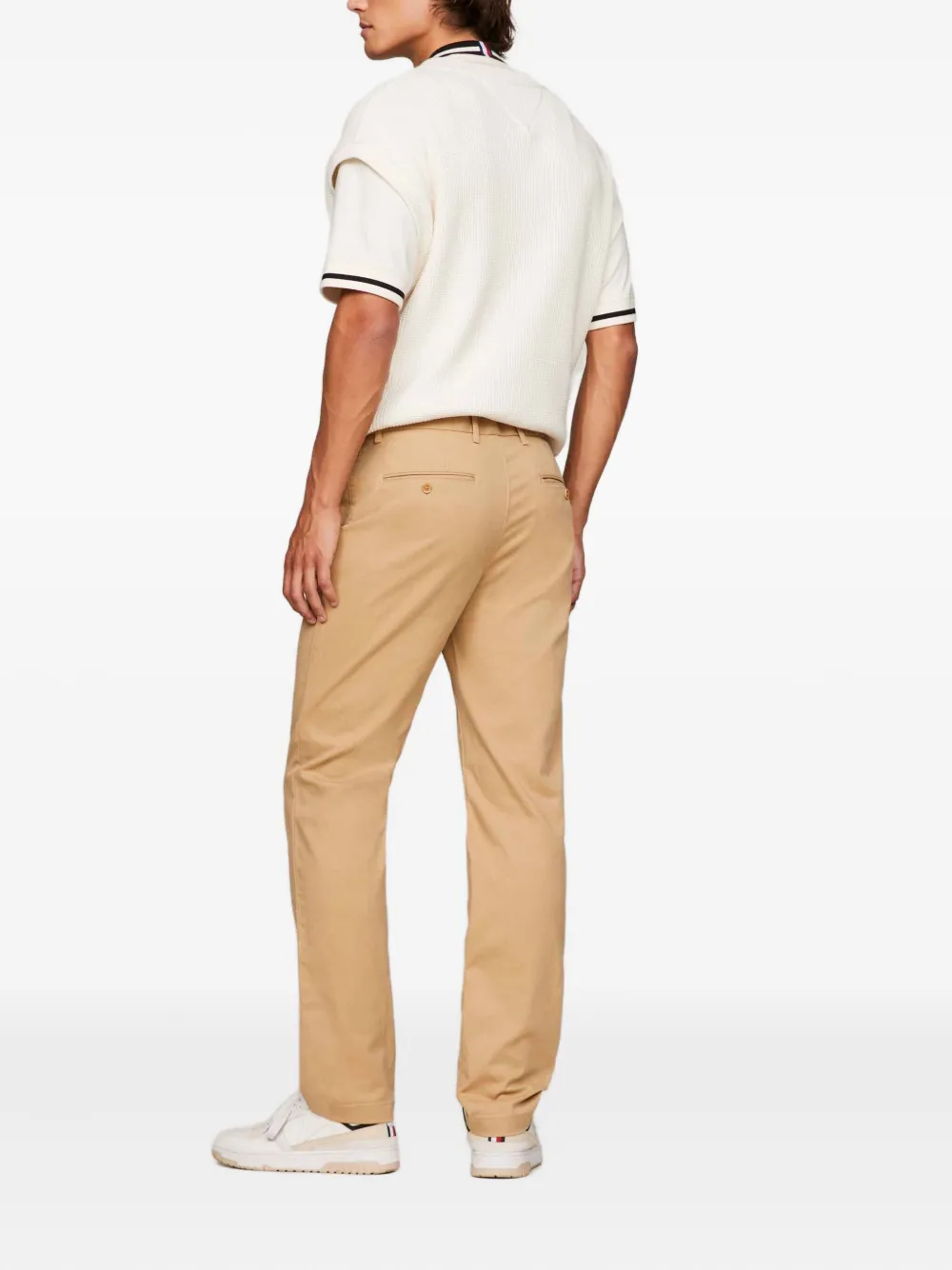 Tommy Hilfiger Chino van stretch-katoen Beige