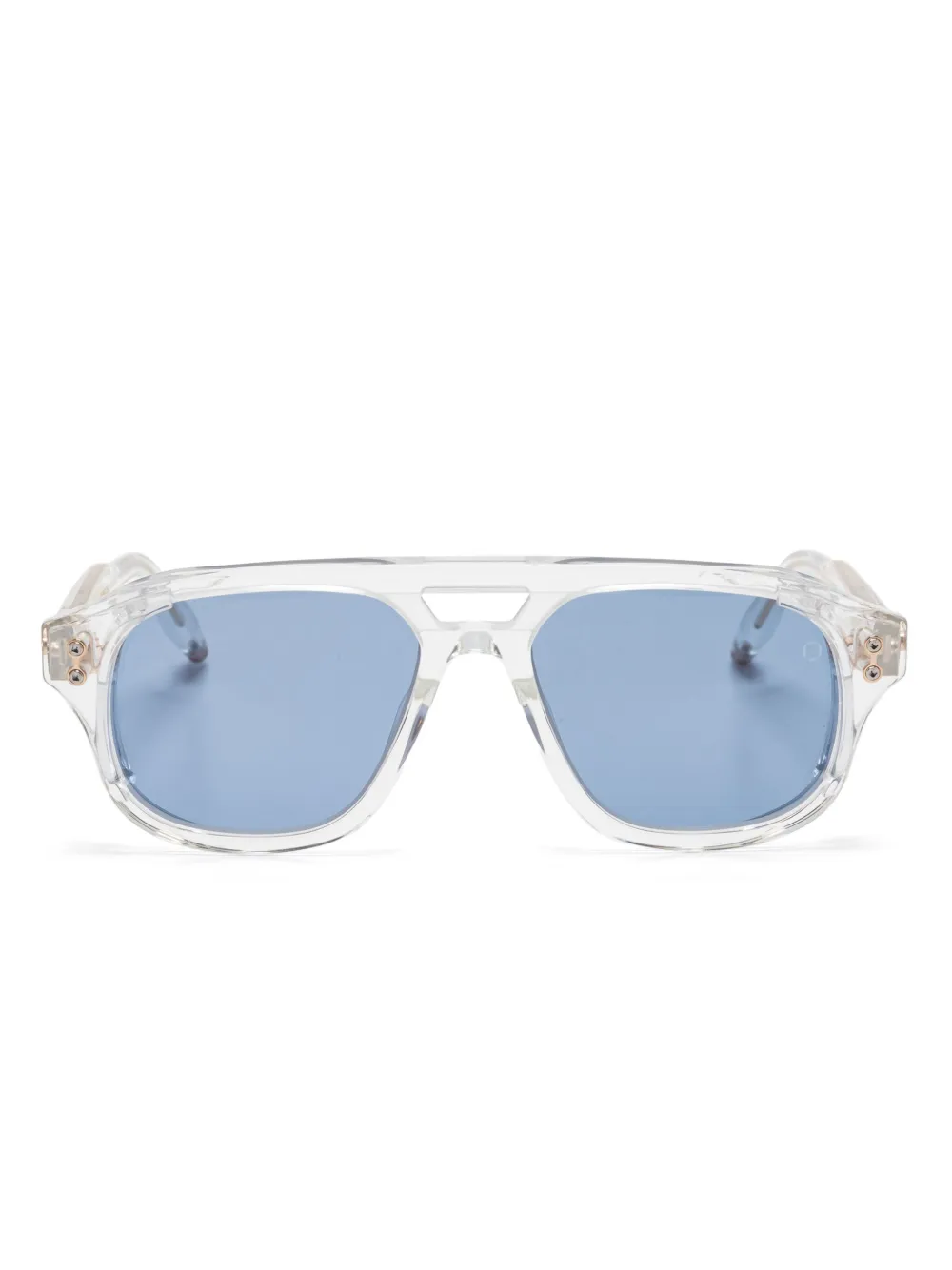 Akoni navigator-frame sunglasses | White | Image 1