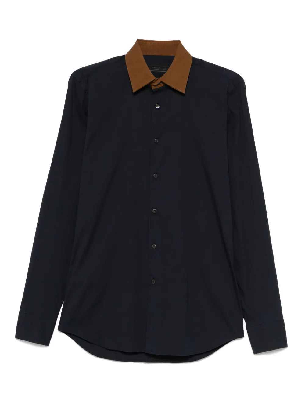 Pre-owned Prada 2020s Contrasting-collar Shirt