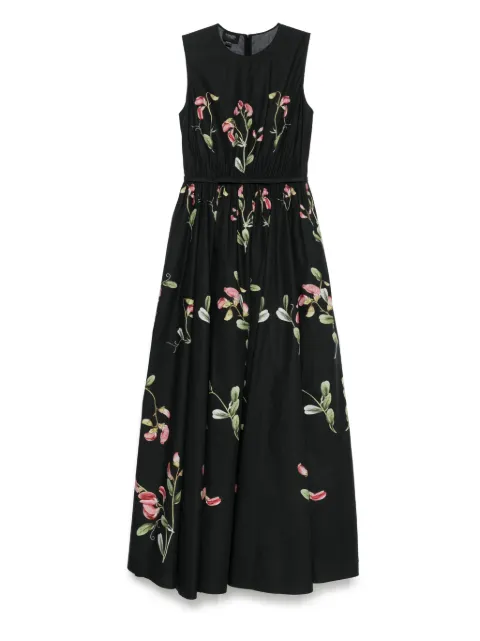 Giambattista Valli vestido largo con estampado floral