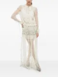 AMIRI paisley-print chiffon maxi dress - Neutrals