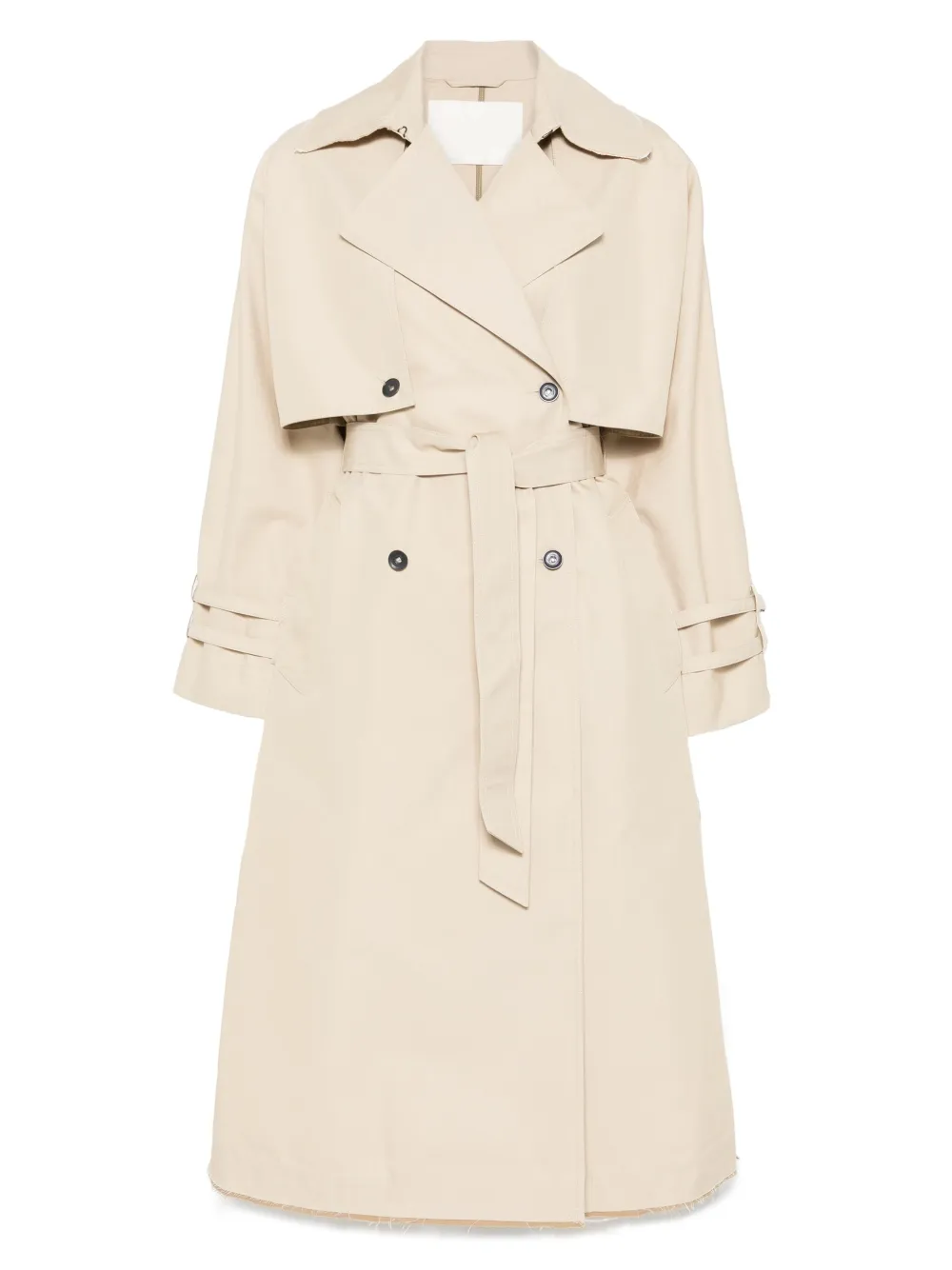 belted trench coat