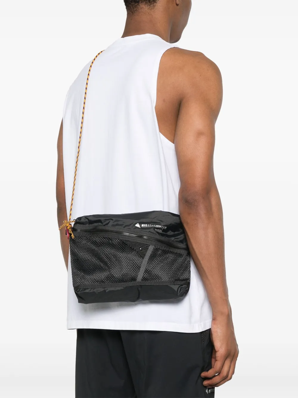Klättermusen L Algir Messenger Bag In Gray