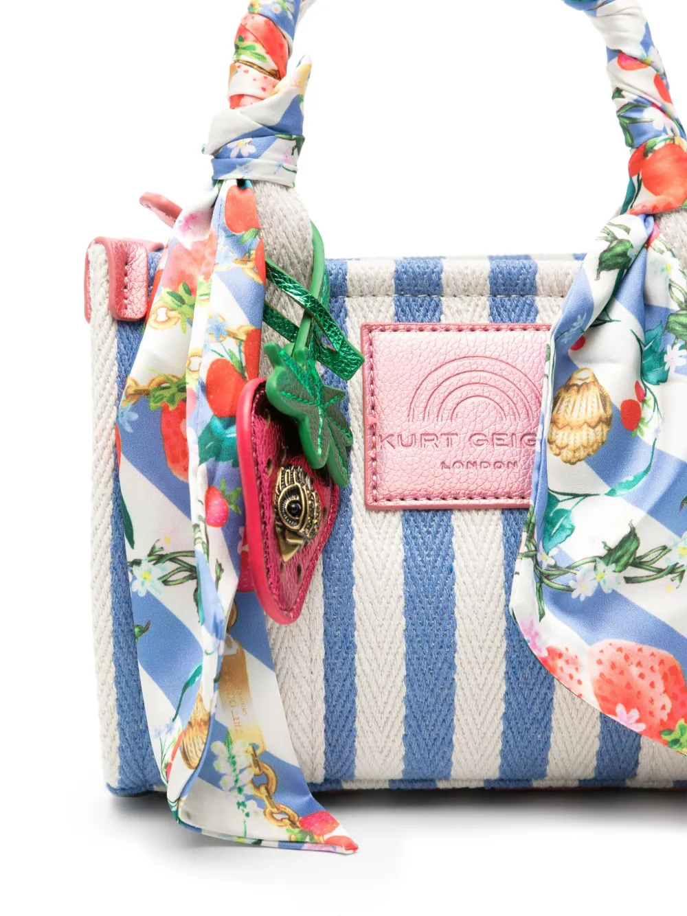 Kurt Geiger London Southbank kleine shopper Wit