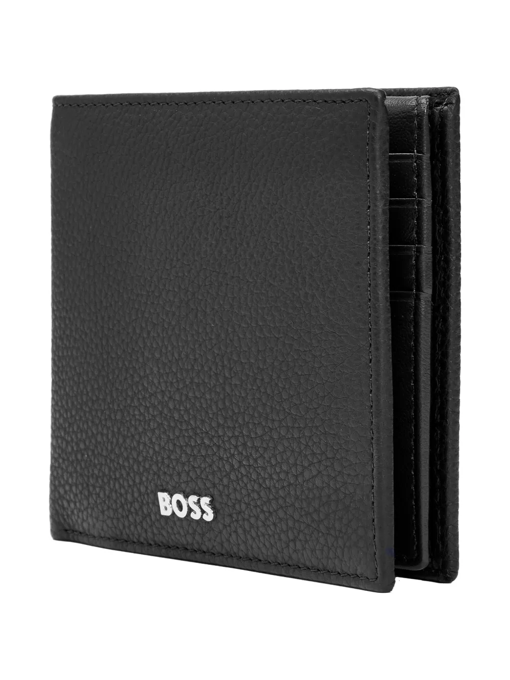 BOSS Pasjeshouder met logoprint Zwart