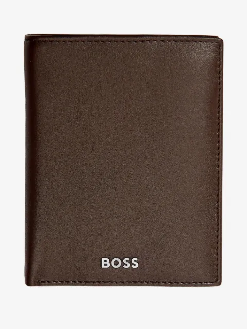BOSS logo-lettering wallet