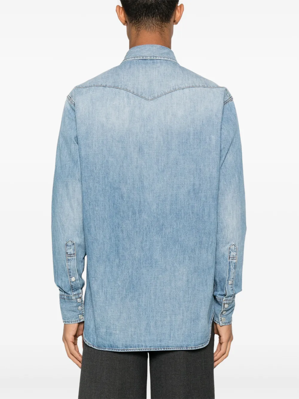 Husbands Denim rok Blauw