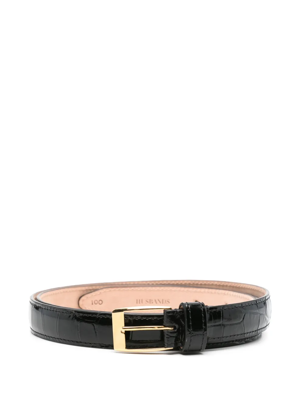 HUSBANDS LEATHER BELT 
