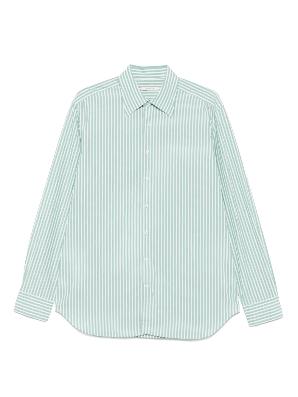 Husbands  ストライプ シャツ | グリーン | Image 1