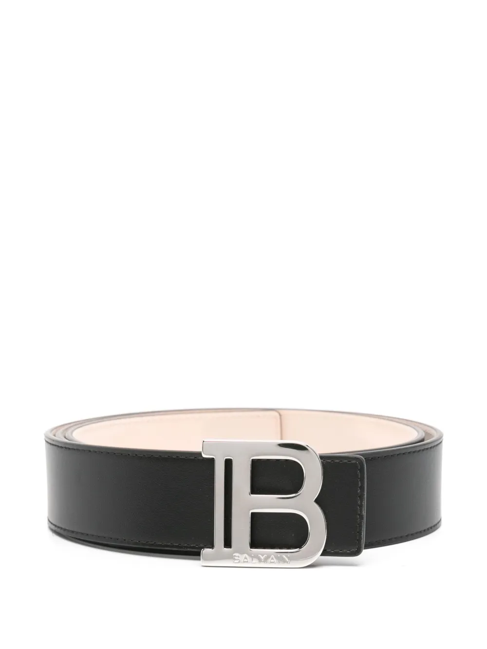 Balmain cinturón con logo en la hebilla | negro | Image 1