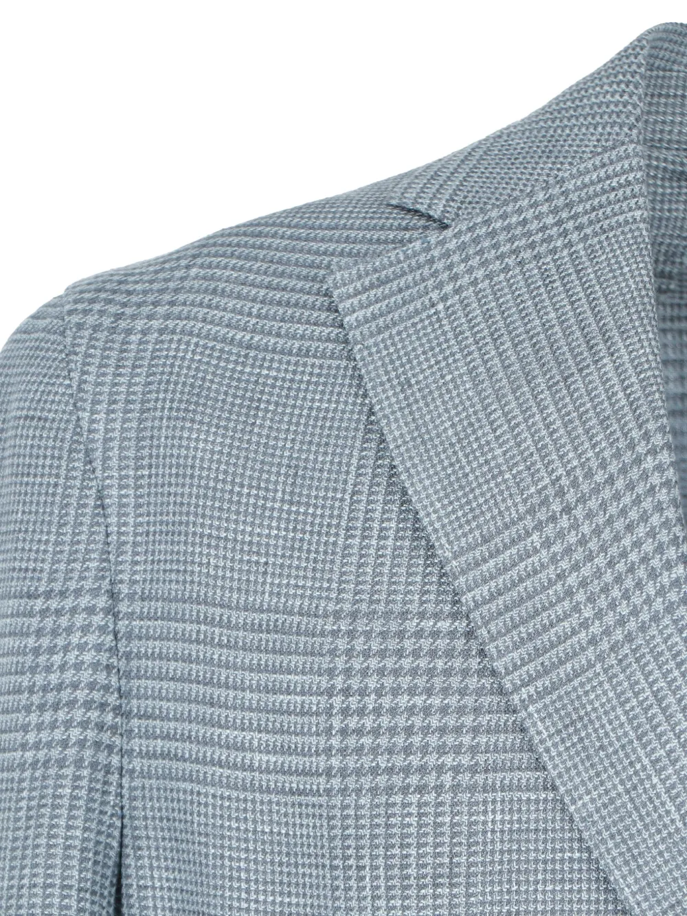 Eleventy Prince-of-wales Blazer In Gray