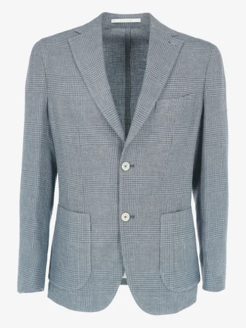 Eleventy blazer con estampado de cuadros príncipe de Gales