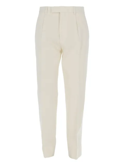 Zegna pleated trousers