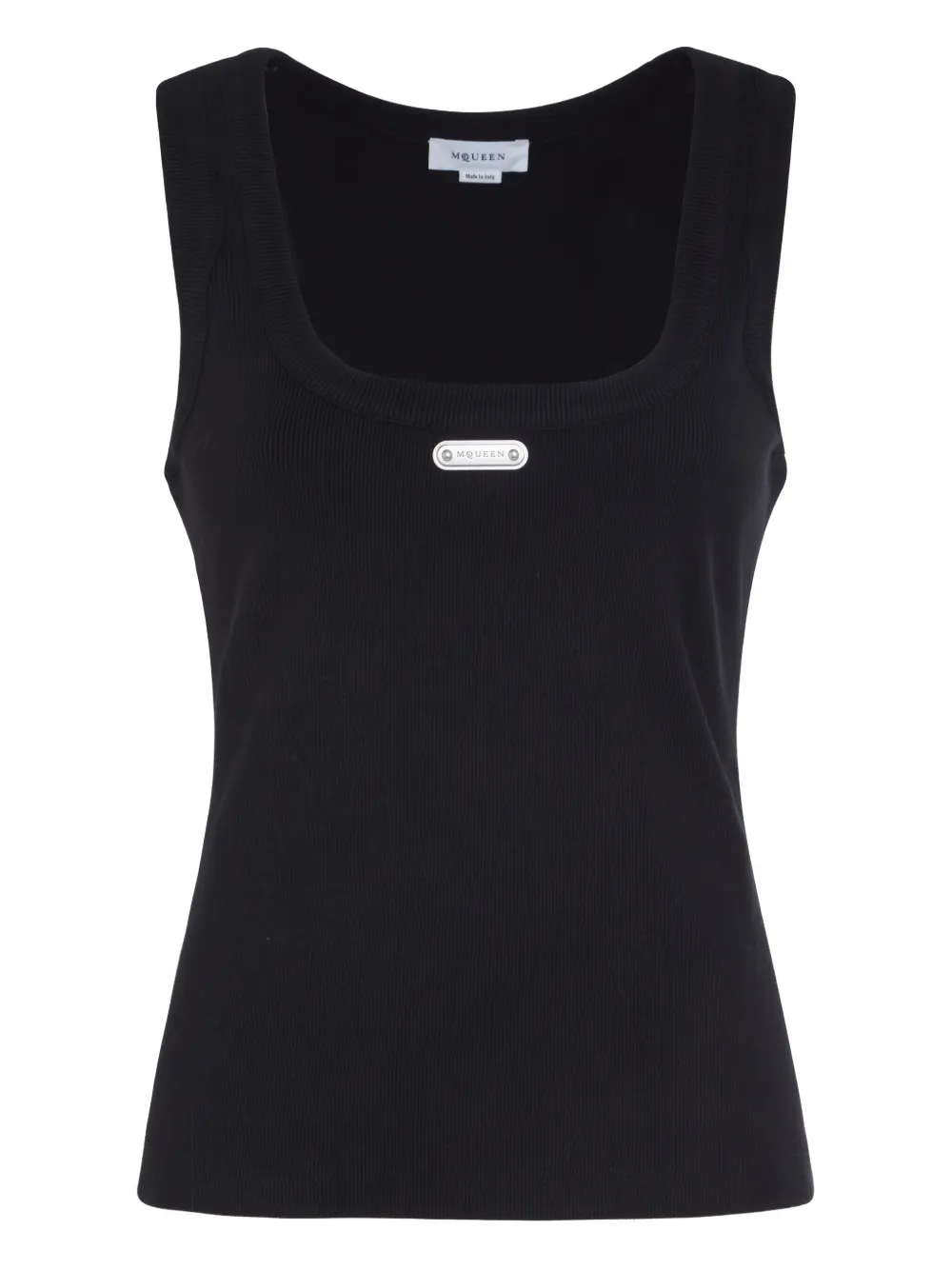 Alexander McQueen top stretch | negro | Image 1
