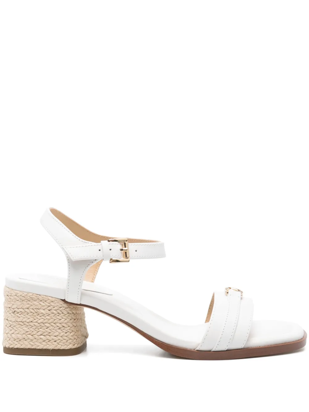 Michael Kors 50mm Mandy sandals White