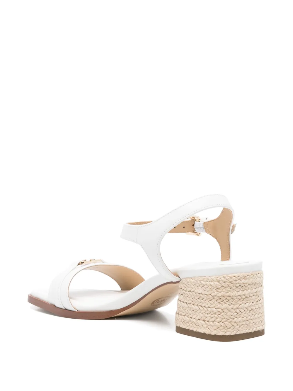 Michael Kors 50mm Mandy sandals White