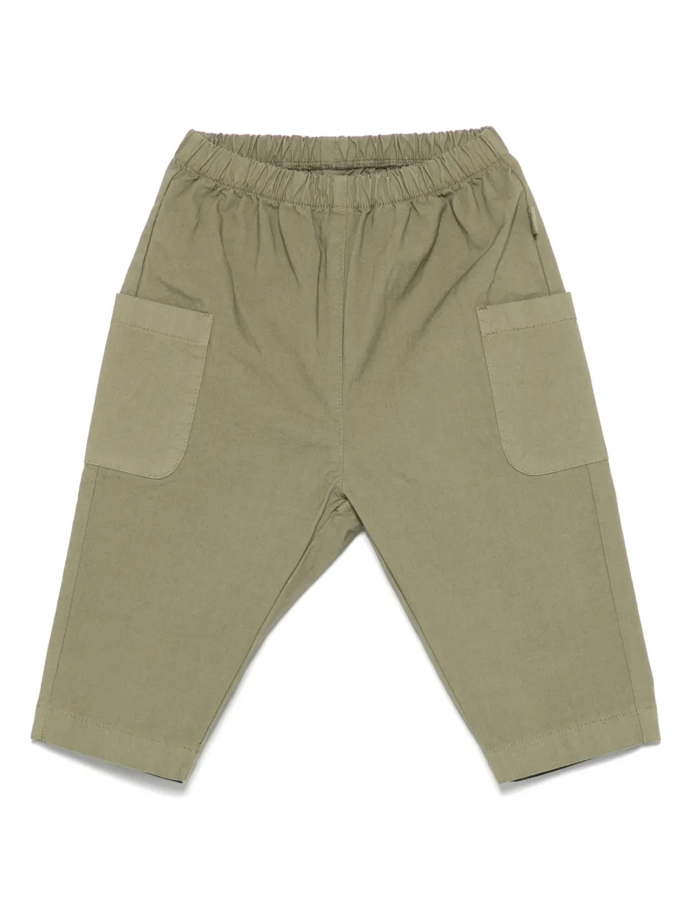 TEDDY & MINOU elasticated-waist trousers | Green | Image 1