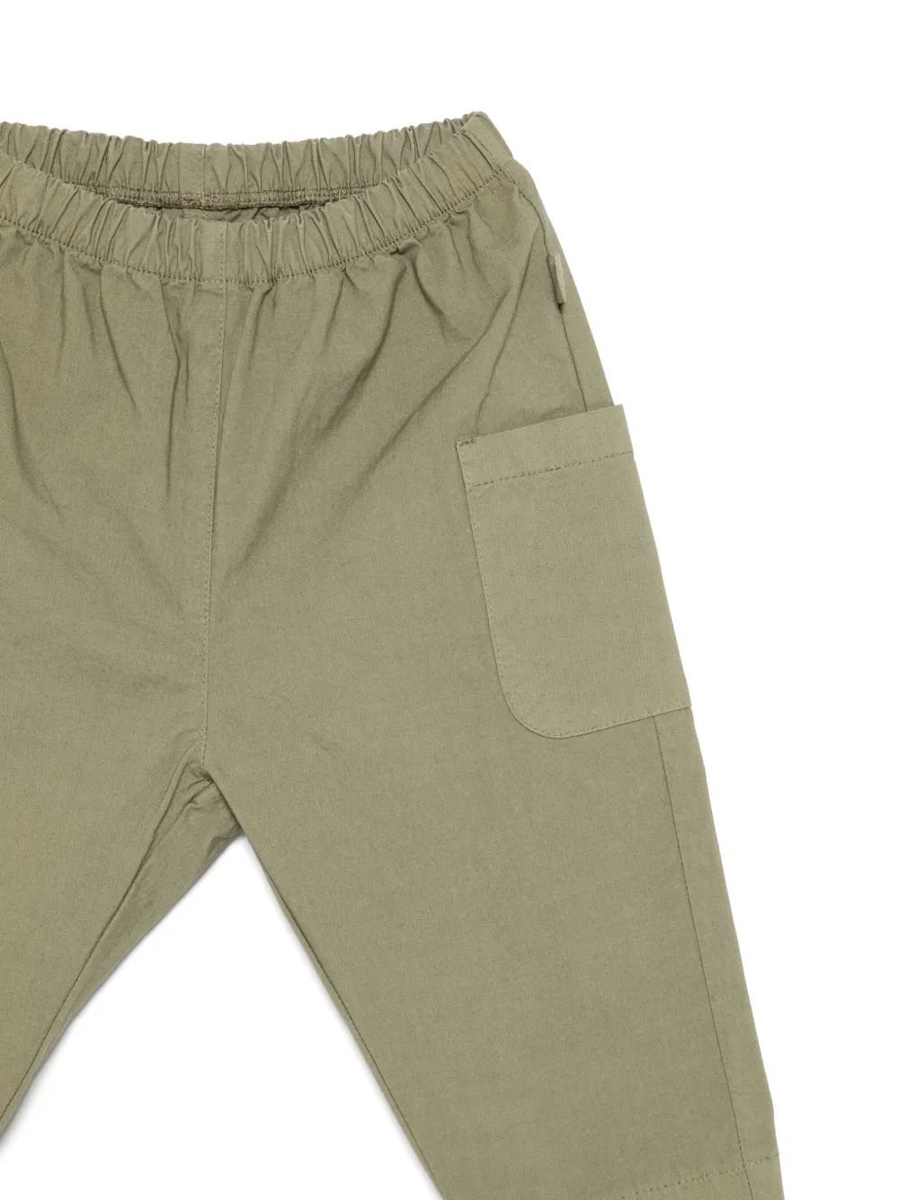 TEDDY & MINOU Broek met elastische taille Groen