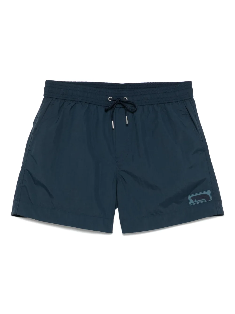 Maison Kitsuné フラッシュフォックス トランクス水着 - ブルー Maison Kitsuné フラッシュフォックス トランクス水着 - ブルー