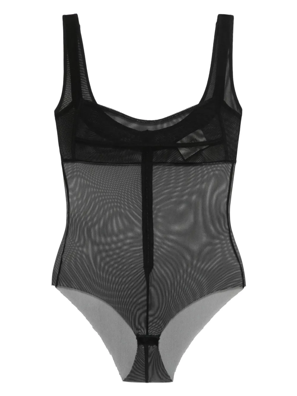 Atu Body Couture Body met mesh Zwart