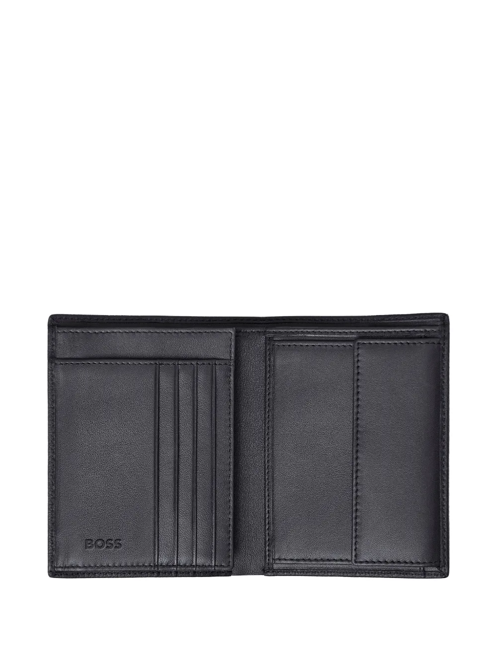BOSS Pasjeshouder met logoprint Zwart