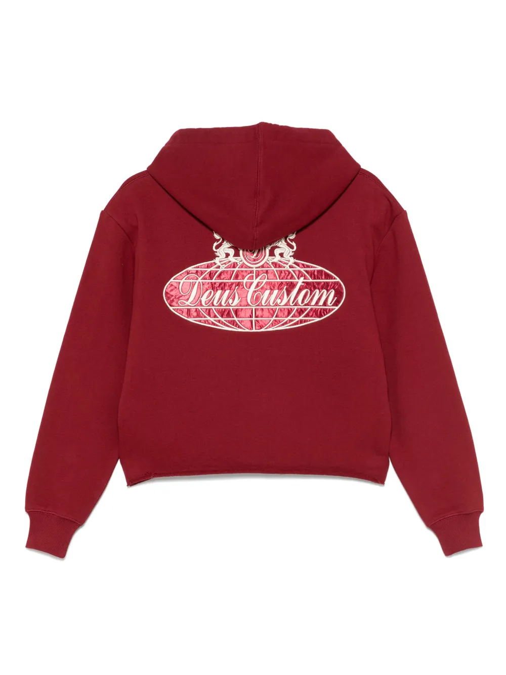Deus Ex Machina Syrah hoodie - Rood