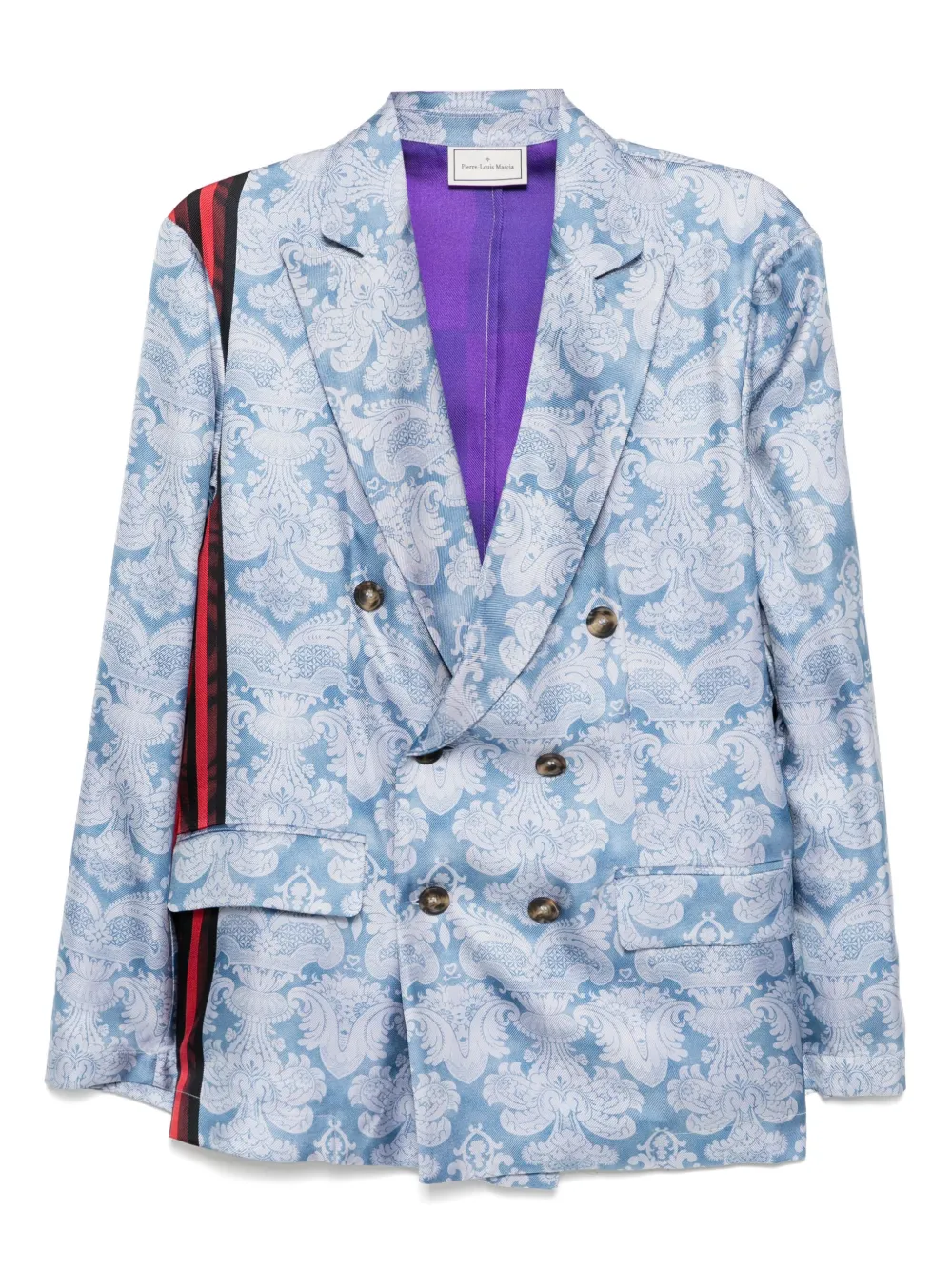 Pierre-Louis Mascia chamarra con varios estampados | azul | Image 1