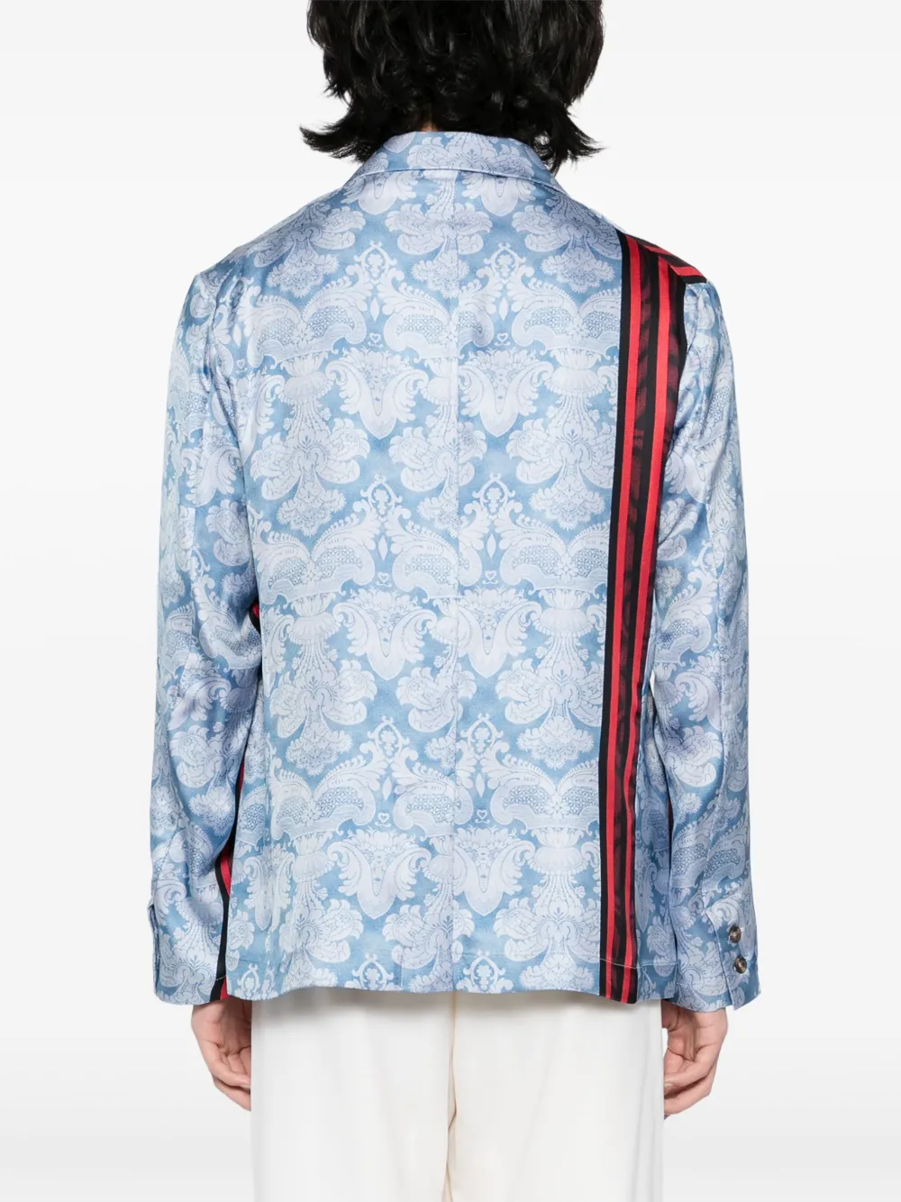 Pierre-Louis Mascia Jack met gemixte print Blauw