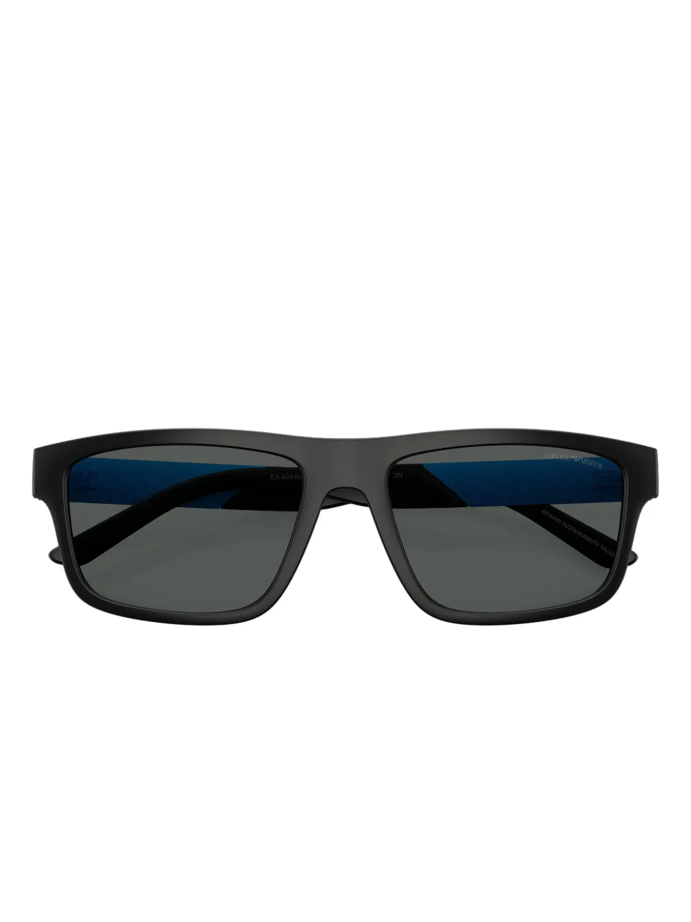 Emporio Armani Zonnebril met logoprint Zwart